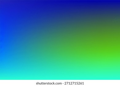 Lebendiger Hintergrund mit blauem bis grünem Farbverlauf, abstraktes Farbfeld für Design, Web und Print