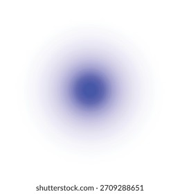 Resplandor digital Abstractas del orbe de la luz azul vibrante en fondo oscuro