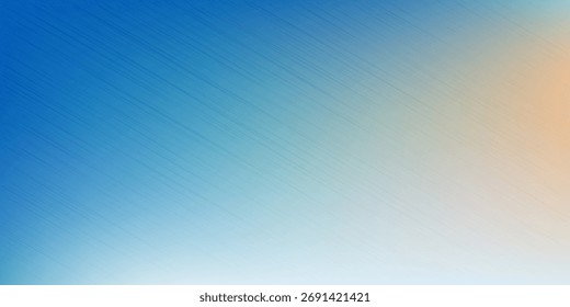 Vibrant Blue to Orange Gradient Background — Smooth Abstract Color Blend