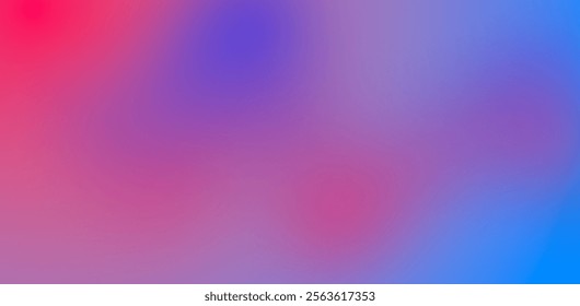 A vibrant blue and pink blurred gradient abstract background illustration, featuring smooth transitions and soft hues for modern digital design projects.