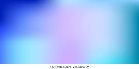 Vibrant blue and purple gradient background with soft, smooth blur effect. Ideal for modern designs, tech themes, or abstract visuals.

