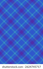 Vibrant blue and purple plaid pattern, perfect for textile designs, fashion, or website backgrounds. This seamless texture offers a modern, geometric feel with subtle color variations.