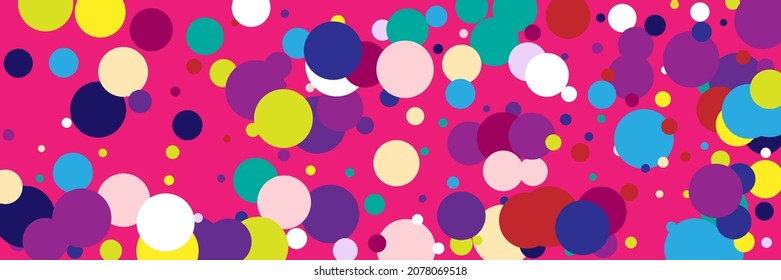 Vibrant Blue Red Beige Green Pastel Composition. Multicolor Bright Color Yellow Play Dark Background. Violet Vivid Rainbow Purple Kids Print. Circles Children Pink Indigo White Wallpaper.