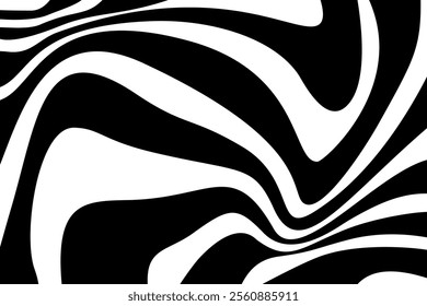 Vibrant blue swirl abstract design with fluid wave pattern.
Zebra print background.