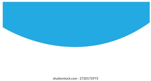 Uma onda azul vibrante rola suavemente sobre um plano de fundo preto sólido, criando um contraste dramático que captura a atenção do espectador imediatamente.