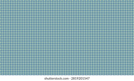A vibrant blue and yellow seamless basketweave grid pattern background featuring a clean geometric interlocking dash texture. This high-quality vector design is ideal for website backdrops, digital wallpapers, modern branding, product packaging, textile prints, and social media graphics. Its contrasting repeating woven grid structure adds high energy, depth, and a stylish touch to any visual project.
#BlueGridPattern #BasketweaveTexture #SeamlessPattern #VectorBackground #WovenTexture #GeometricPattern #VibrantBackground #DigitalPaper #GraphicDesignAssets #AbstractPattern