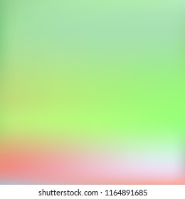 Vibrant blur iridescent design. Abstract halftone blurred background gradient design texture. Smooth colored blur backdrop. Smooth colors texture. Beautiful natural light. Foil holographic design