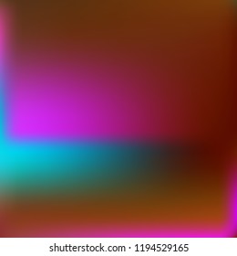 Vibrant blur iridescent design. Abstract background gradient design texture. Smooth colored blur backdrop. Smooth colors texture. Beautiful natural light. Foil holographic design.Bright soft gradient.