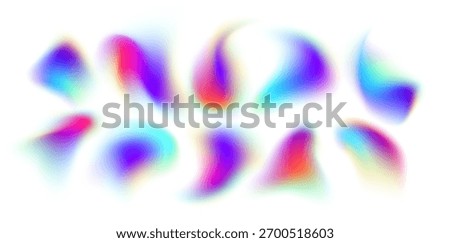 Vibrant blurred color blobs create a dreamy abstract mood ideal for creative backgrounds and design projects.