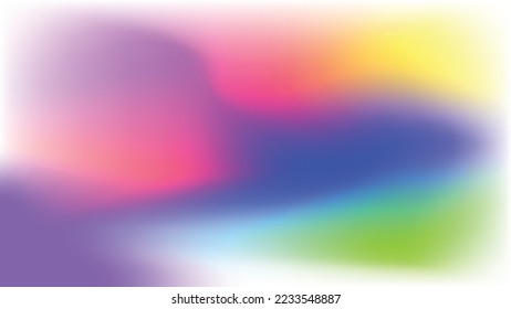 Vibrant blurred colorful mesh gradient abstract background with soft fluid shapes for modern design.