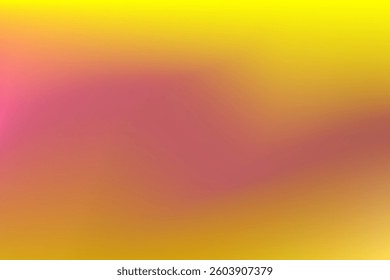 Vibrant Blurred Gradient Background in Yellow and Pink Hues