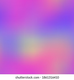 Vibrant blurred gradient colorful abstract. Vector illustration background