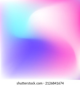 Vibrant Blurred Neon Light Design Pic. Colorful Liquid Pink Dynamic Sky Gradient Backdrop. Curve Vivid Water Bright Multicolor Background. Cold Fluid Wavy Pastel Color Swirl Gradient Mesh.