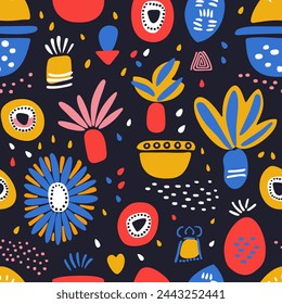 Vibrant Bohemian Geometric Pattern Design