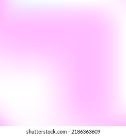 Vibrant Bright Pastel White Gradient Mesh. Empty Barbie Trendy Digital Blurred Texture. Liquid Minimal Light Fashion Pink Blurry Wallpaper. Smooth Vector Color Soft Watercolor Gradient Backdrop.