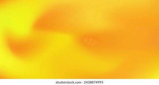 Vector brillante vibrante amarillo dorado y fondo de degradado de malla naranja. Abstracto brillante sol de verano colores acuarela digital para el concepto de oro, diseño de explosión de lava, pancarta de miel