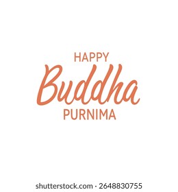 Vibrant Buddha Purnima typography design featuring colorful text art. Perfect for spiritual, religious, and festive use in posters, banners, social media, and celebration graphics.