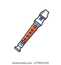 Recorder Instrument Vector Art & Graphics | freevector.com