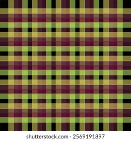 A vibrant checkered pattern featuring intersecting  gray stripes, ideal for fabric design, textiles, wallpapers, and digital backgrounds.