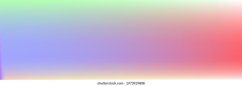 Vibrant Clean Soft Sunrise Water Sky Horizontal Gradient Mesh Background. Multicolor Color Spotlight White Vivid Blurred Sky Background. Pastel Bright Light Sunset Colorful Gradient Smooth Surface.