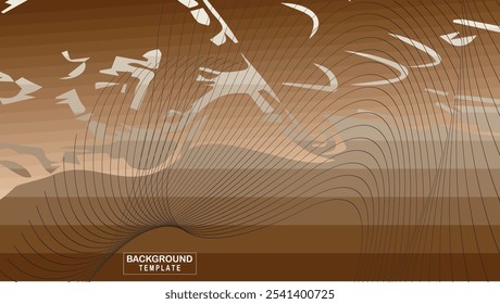 A vibrant collection of abstract background templates with flowing wave patterns, combining colorful shades. These backgrounds exude energy and movement, making them ideal for modern designs.