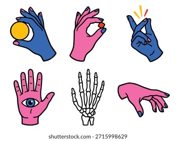 A vibrant collection six