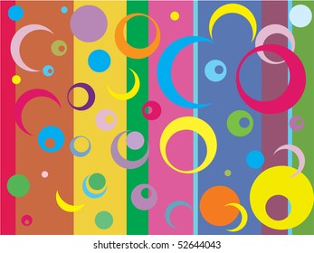 Vibrant color background