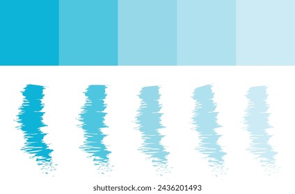 vibrant color background set. color banner collection. Color Pantone. Trend Colour Guide Palette Catalog