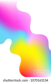 Vibrant color background. Vector illustration
