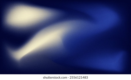 A vibrant color of blue and white swirl. Modern and contemporary design. Mock up. Copy space. Abstract gradient background