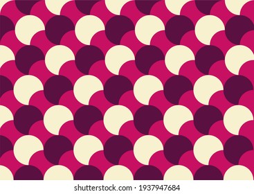 Vibrant color Bubble seamless pattern