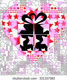 vibrant color with geometric dots pattern together Vector print pattern. for fashion and graphic design, t shirt print, screen printing, fabric and wallpaper pattern and special day gift,  print offer