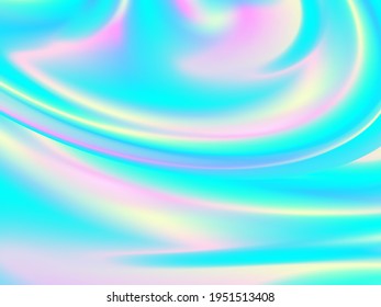 Vibrant Color. Hologram Fluid Background. Colorful Design. Futuristic Poster. Vibrant Liquid Color. Trendy Colors. Colorful Gradient. Ink Liquid.