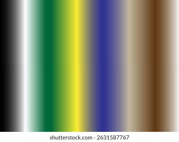 Vibrant color spectrum in vertical gradient