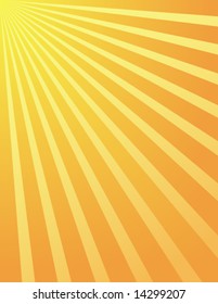 Vibrant color sunburst. Vector illustration.