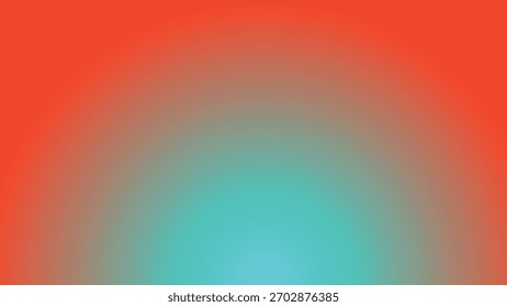 Vibrant Color Wash: A Dynamic Gradient of Coral and Teal