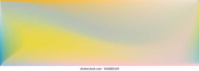 Vibrant Color Wavy Gradient Mesh. Water Original Background. Dark Rainbow Blank Wavy Gradient Mesh. Colorful Bright Multicolor Smooth Surface Illustration. Natural Vivid Modern Design Backdrop.