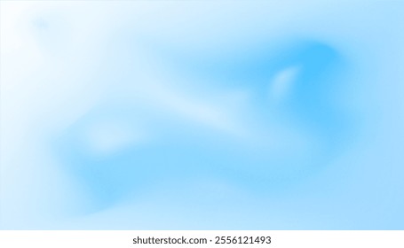 A vibrant color of white and blue swirl. Modern and contemporary design. Mock up. Copy space. Abstract gradient background