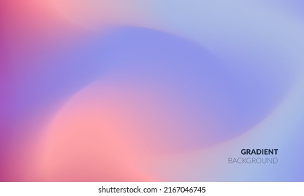 Vibrant Colored Background. Wavy Purple Gradient. Fluid background gradient. Vector EPS.