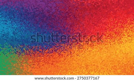 A vibrant and colorful abstract background with a smooth gradient transition