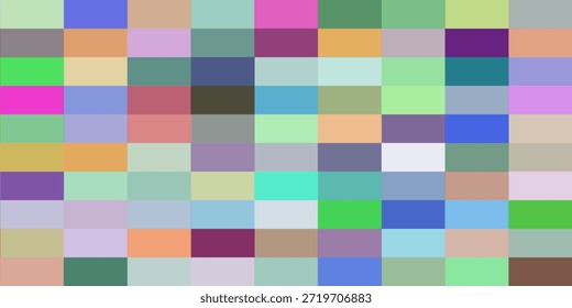 Um padrão de mosaico abstrato vibrante e colorido.