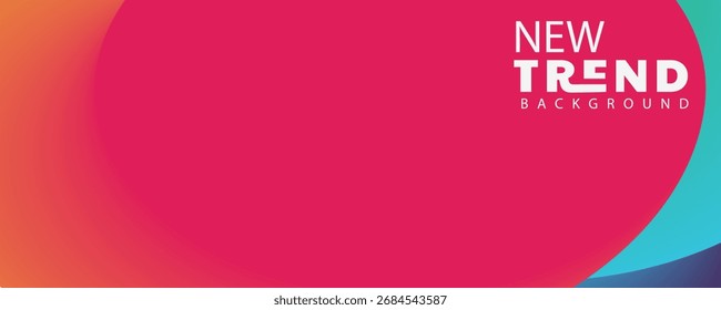 Vibrant colorful background with a smooth gradient perfect for design