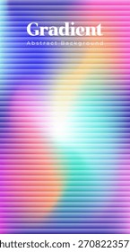 Fondo abstracto colorido vibrante del gradiente con diseño Horizontal de la textura
