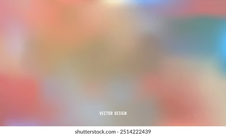 A vibrant and colorful gradient background featuring a soft blend of red, orange, and teal tones.