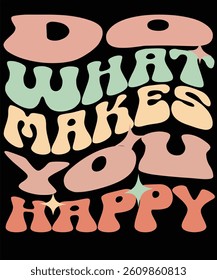 A vibrant, colorful graphic design featuring the phrase "Good Vibes Only" in a retro, groovy style.