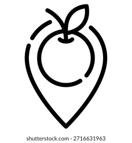 Uma ilustração vibrante e colorida de um pin fruit, simbolizando tecnologia doméstica inteligente e inovação.