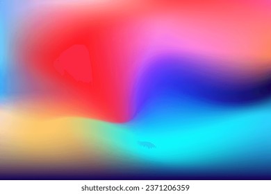 vibrant colorful mesh gradient abstract background with smooth texture