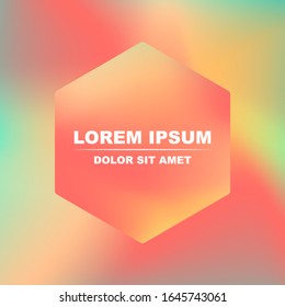 Vibrant colorful vector mesh gradient square banner or header editable social media image illustration template - Powered by Shutterstock - Get 15% off with code: PIKWIZARD15