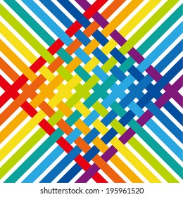 Vibrant colors arrow