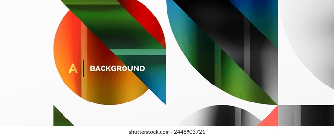 Vibrant colors of circles and triangles are displayed on a white background, representing a fusion of automotive lighting and liquid forms with a touch of art and pattern